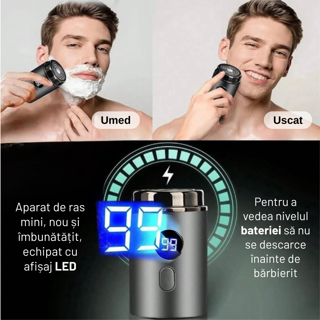 Mini RazorPro-Aparat de Ras Electric Portabil