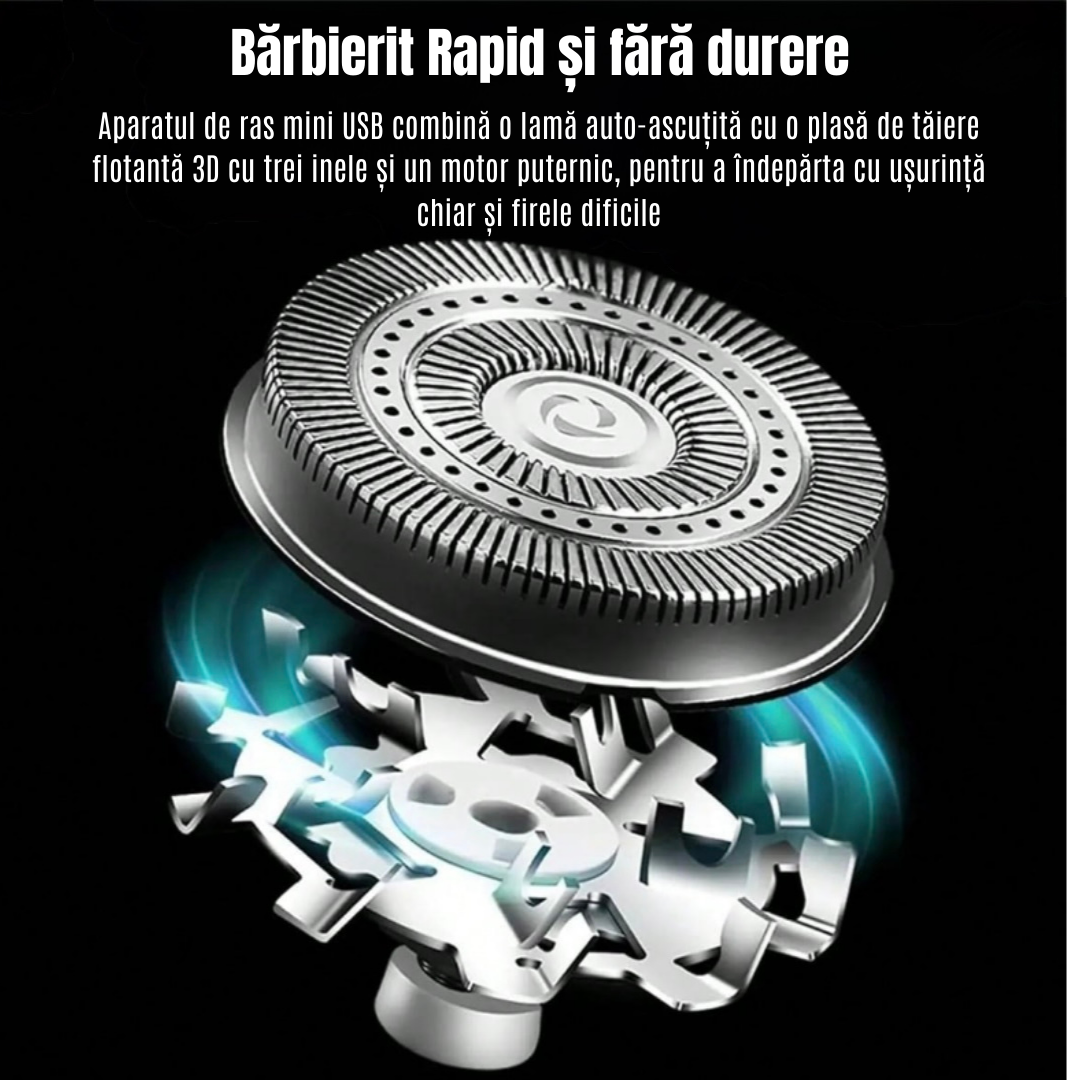 Mini RazorPro-Aparat de Ras Electric Portabil